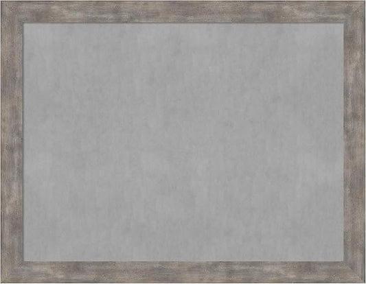 Amanti Art Silver Framed Magnetic Board 21x27 Medium Vision Board by AmantiArt