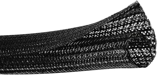 10ft - 1/4 inch Cord Protector Wire Loom Tubing Cable Sleeve Split Sleeve by Unknown