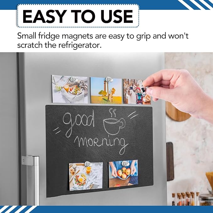 LOVIMAG Fridge Magnets 18Pcs Refrigerator Whiteboard Small Strong Magnet - Image 7