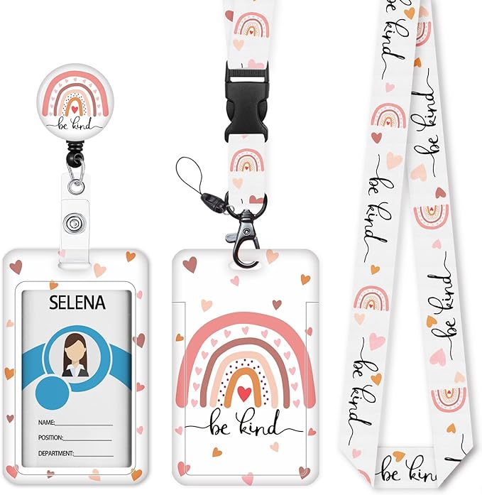 ID Badge Holder with Breakaway Lanyard, Lanyards by Mcapirivo