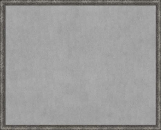 Amanti Art Grey Framed Magnetic Board 34x42 X-Large Vision Board by AmantiArt