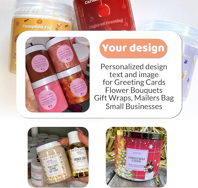 Hexagon 4 Inch Custom Labels - Image 2