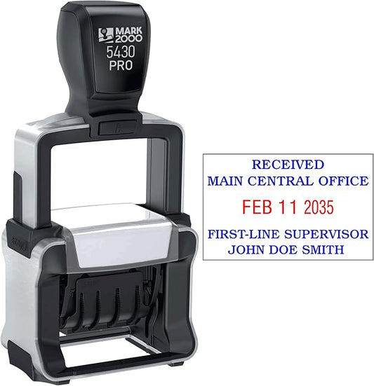 Mark 2000 5430 Professional Self Inking Date Stamp by Mark2000