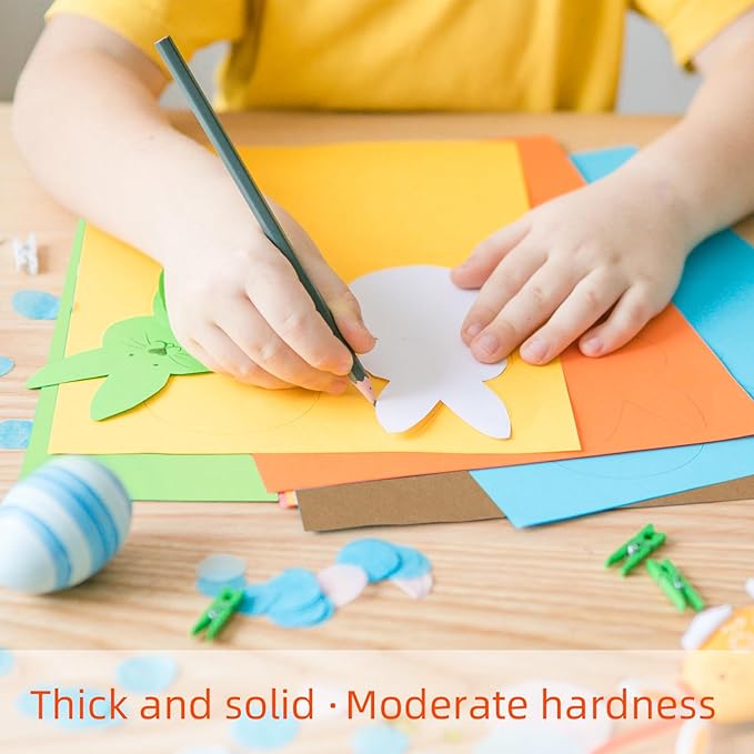 30 Sheets Blue Cardstock 8.5'' x 11'', 250gsm/90lb Heavyweight Cover Cardstock - Image 6