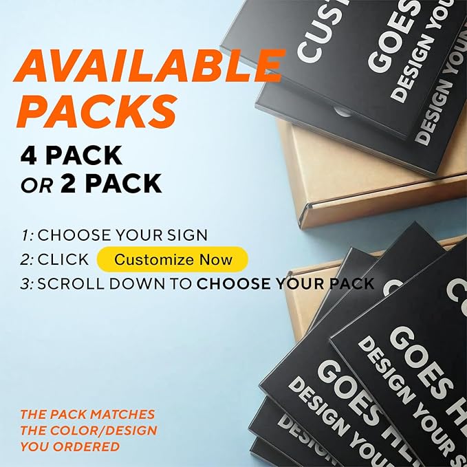 Custom Outdoor Metal Signs, Personalized Aluminum Signs - Image 4