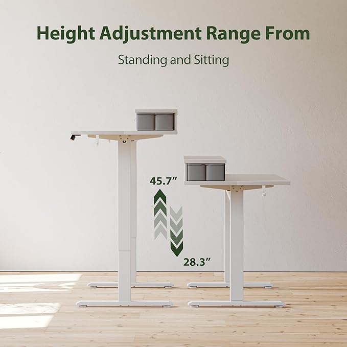 Agilestic 48 x 24 Inches Electric Standing Desk - Image 6