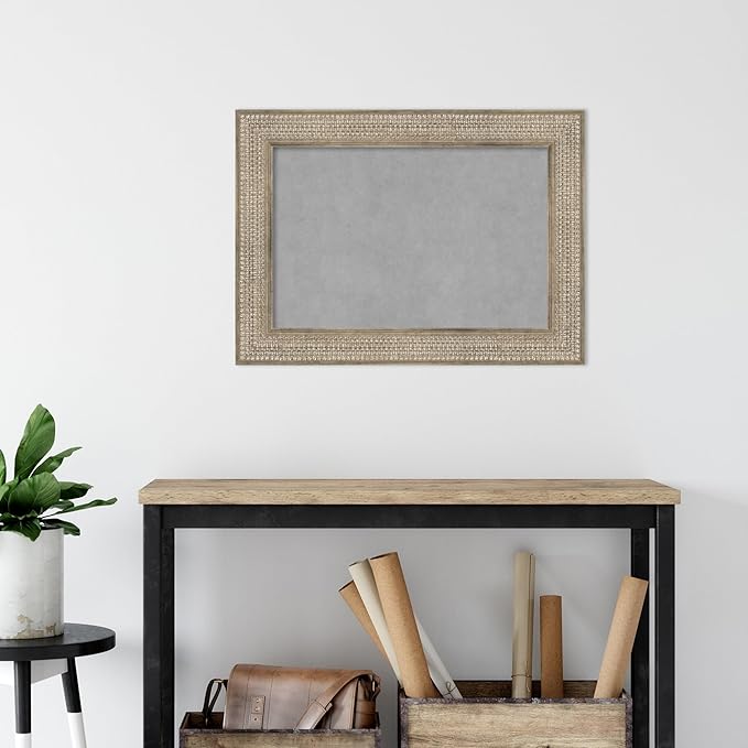 Amanti Art Silver Framed Magnetic Board 22x30 Medium Vision Board - Image 5