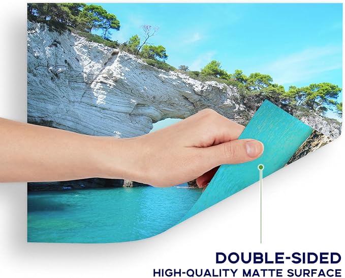 Double Sided Matte Photo Paper 8.5 x 11, Goefun 200GSM/54LB Presentation Paper - Image 4