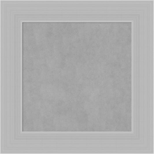 Amanti Art Silver Framed Magnetic Board 16x16 X-Small Vision Board by AmantiArt