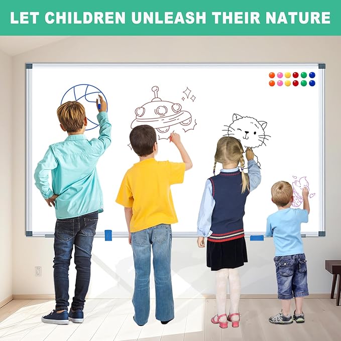 H-Qprobd 72"x48" Large Dry Erase Board - Image 5