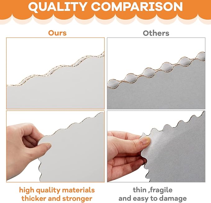Ctosree 18 Pcs 14 * 22 Inch Tri Fold Poster Board Bulk, Science Fair Project - Image 4