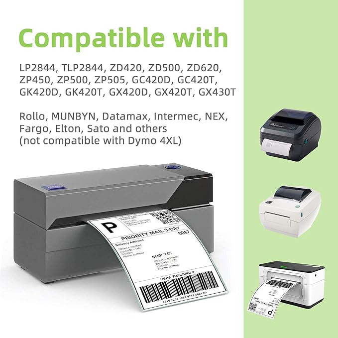 Compatible 3" x 1" Direct Thermal Labes Replacement - Image 6