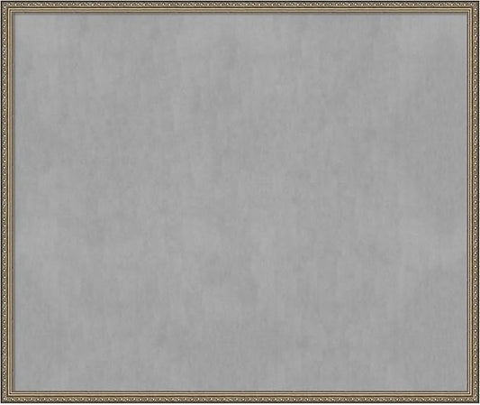 Amanti Art Silver Framed Magnetic Board 42x50 Oversize Vision Board by AmantiArt