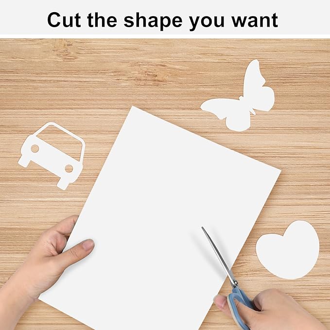 OcePor 200 Sheets White Cardstock Paper, Colored Printer Paper 8.5 x 11 - Image 4