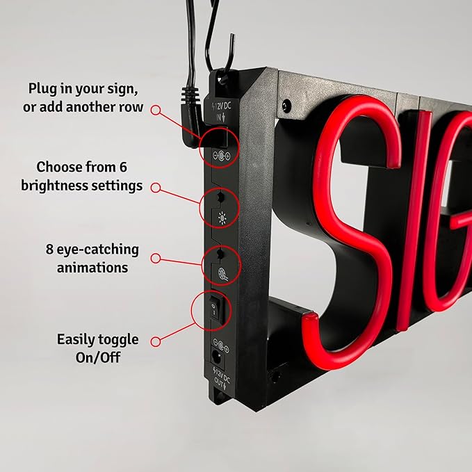 SpellBrite USE THIS DOOR Sign | Directional Sign - Image 6