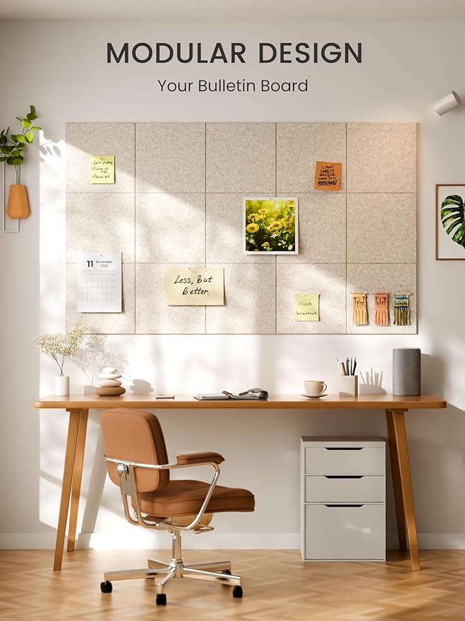 Bumusty Large Cork Board 36" x 24" Alternative - Image 6