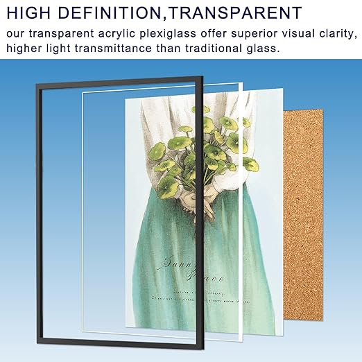 2 Pack 8x12 Inch Acrylic Sheet 1/8" Thick, Cast Acrylic Sheet, - Image 6