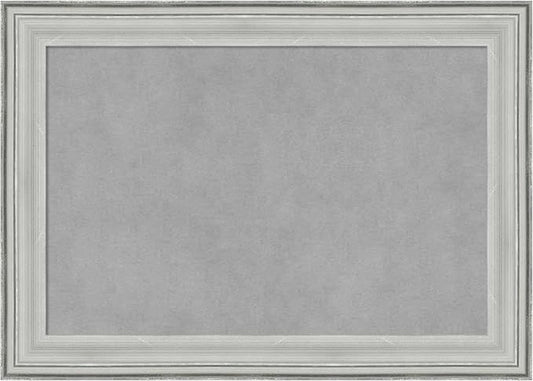 Amanti Art Silver Framed Magnetic Board 15x21 Small Vision Board by AmantiArt
