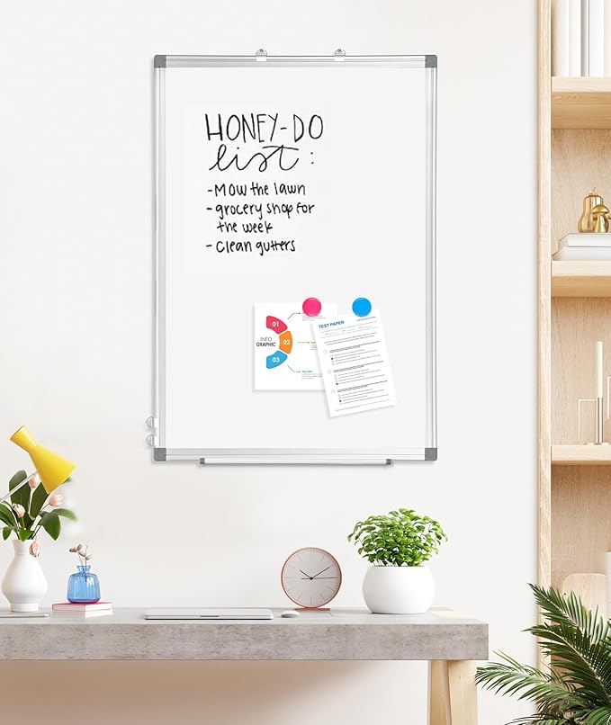 AMUSIGHT Double-Sided Magnetic Whiteboard - Image 6