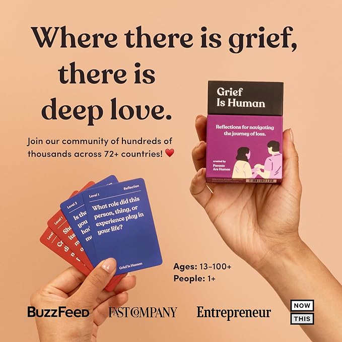 Grief is Human | Family & Friends Conversation Cards - Image 2