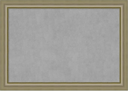 Amanti Art Silver Framed Magnetic Board 29x41 Large Vision Board by AmantiArt
