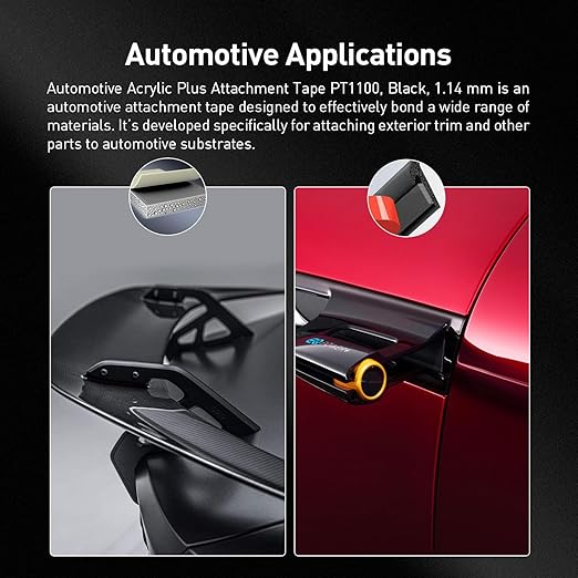 Automotive Acrylic Plus Attachment Tape 0.39" x 18Ft Made of 3M Double Sided - Image 3