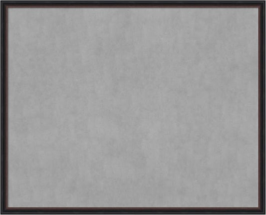 Amanti Art Black Framed Magnetic Board 34x42 X-Large Vision Board by AmantiArt
