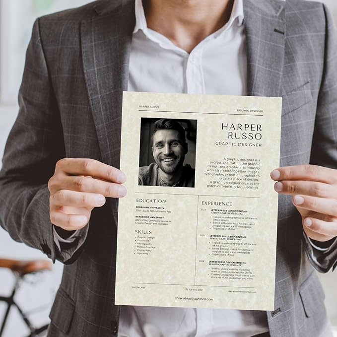 200 Sheets Parchment Resume Paper - Image 7