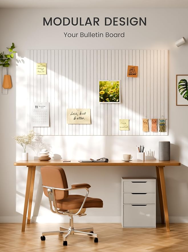Bumusty Large Cork Board Alternative-36 x24 Felt Bulletin Board Tiles, - Image 6