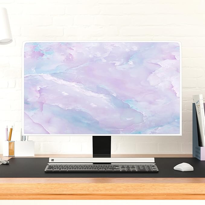 Baocicco Violet Marble Waterproof 40, 42，43 Inch TV Dust Cover Anti-Static - Image 4