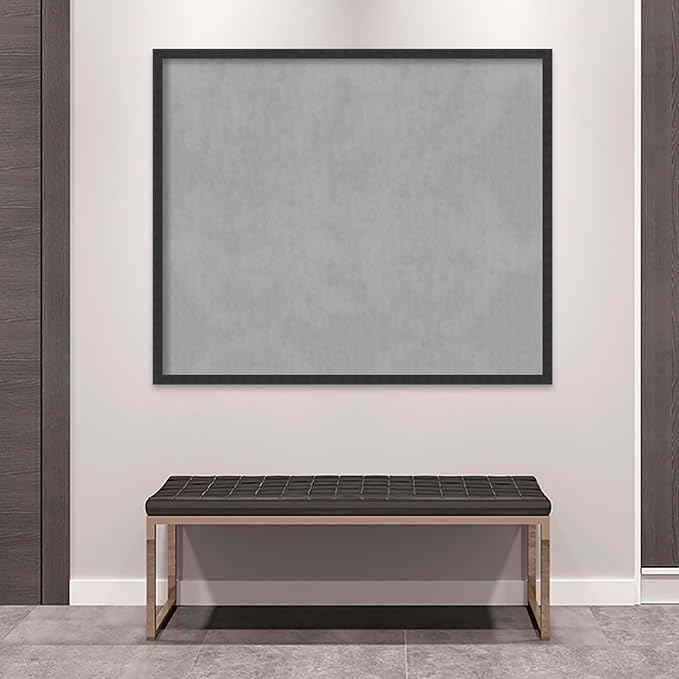 Amanti Art Black Framed Magnetic Board 42x50 Oversize Vision Board - Image 5