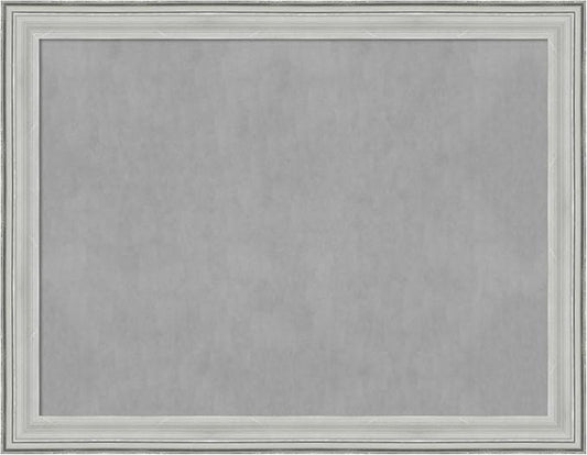 Amanti Art Silver Framed Magnetic Board 21x27 Medium Vision Board by AmantiArt