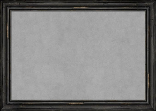 Amanti Art Black Framed Magnetic Board 19x27 Medium Vision Board by AmantiArt