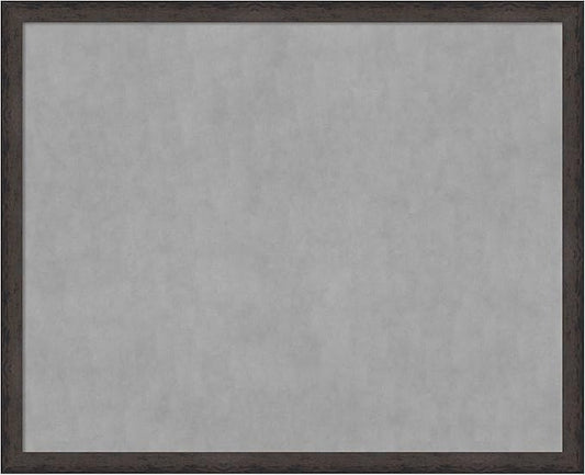Amanti Art Black Framed Magnetic Board 35x43 X-Large Vision Board by AmantiArt
