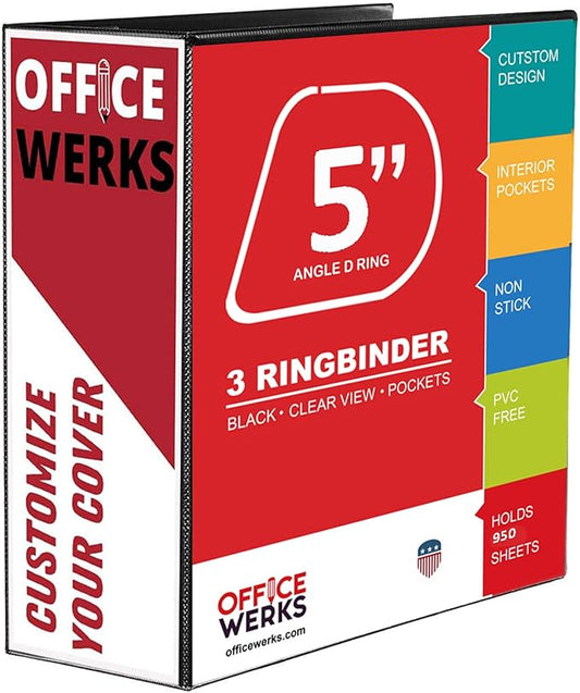3 Ring Binders, 8.5" x 11" Presentation Folder by Unknown