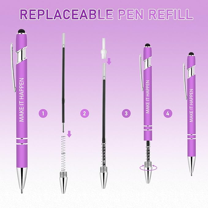 Luxeviss 30 Pcs Inspirational Pens Bulk - Image 4