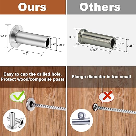 BLIKA 200 Pack Stainless Steel Protector Sleeves - Image 4