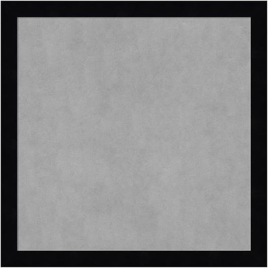 Amanti Art Black Framed Magnetic Board 13x13 X-Small Vision Board by AmantiArt