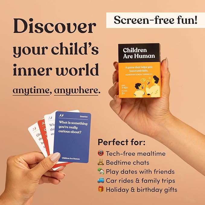 Children are Human | 140 Conversation Cards to Help Bond - Image 4
