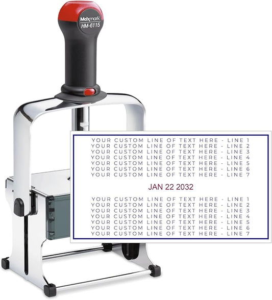 MaxMark Super Heavy Duty Date Stamp by Maxmark