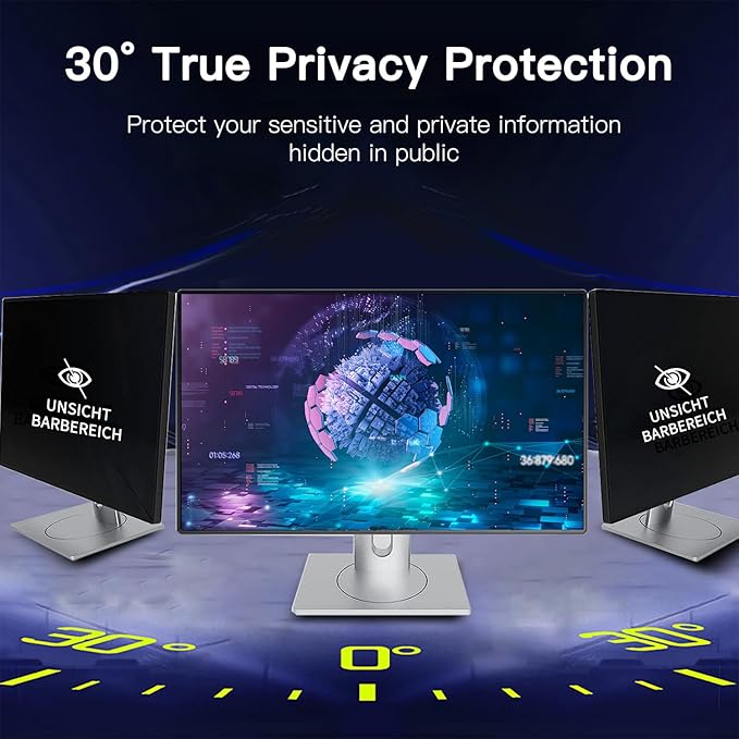24 Inch Magnetic Hanging Computer Privacy Screen - Image 4
