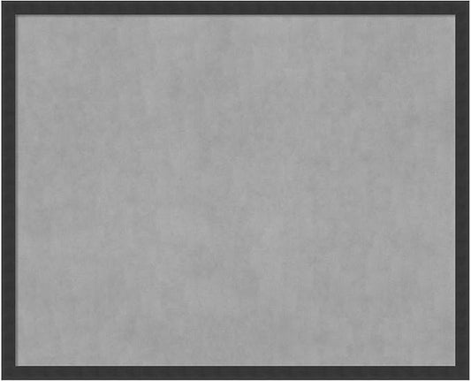 Amanti Art Black Framed Magnetic Board 34x42 X-Large Vision Board by AmantiArt