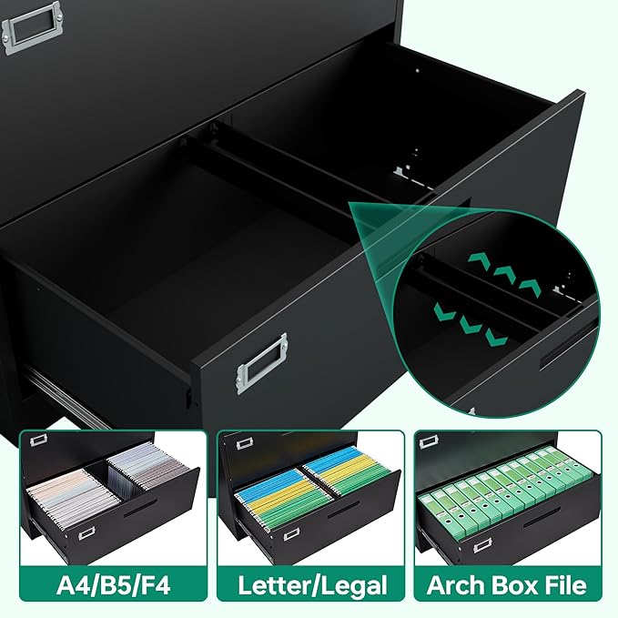 Letaya 5 Drawer File Cabinet - Image 6