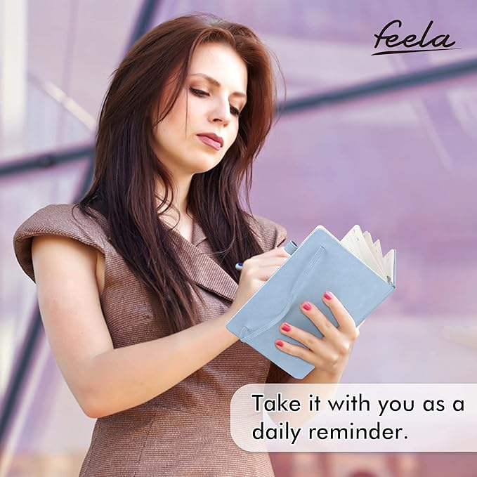 feela 12 Pack Notebooks Journals Bulk, Hardcover Notebook Classic Ruled Lined - Image 6