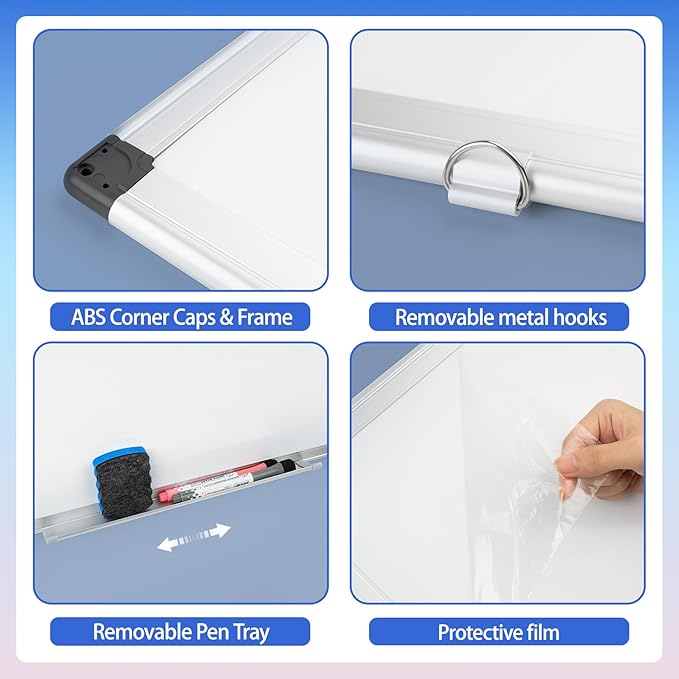 Grtard 24" x 18" Magnetic Dry Erase Whiteboard - Image 6