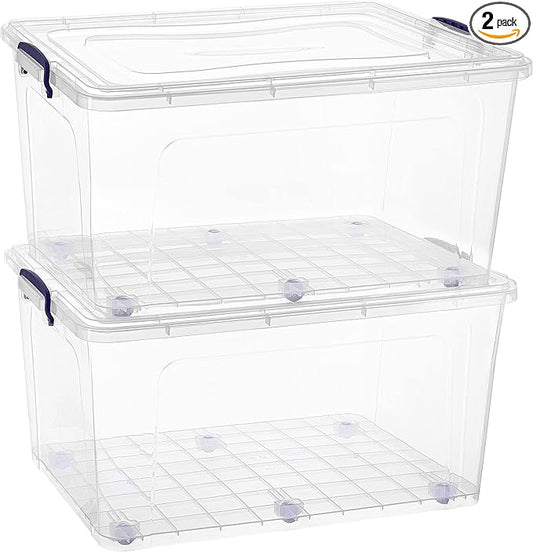 Superio Clear Storage Boxes by Superio