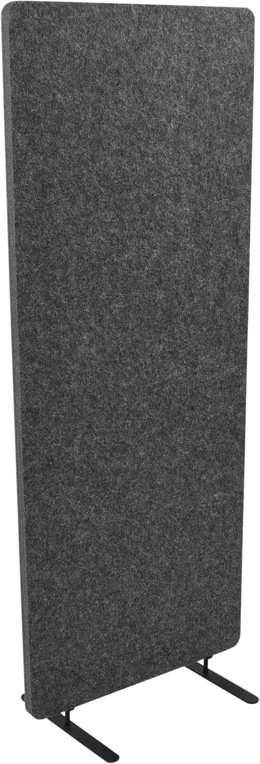 Stand Up Desk Store ReFocus Raw Freestanding Acoustic Desk Divider Privacy by SStandUpDeskStore