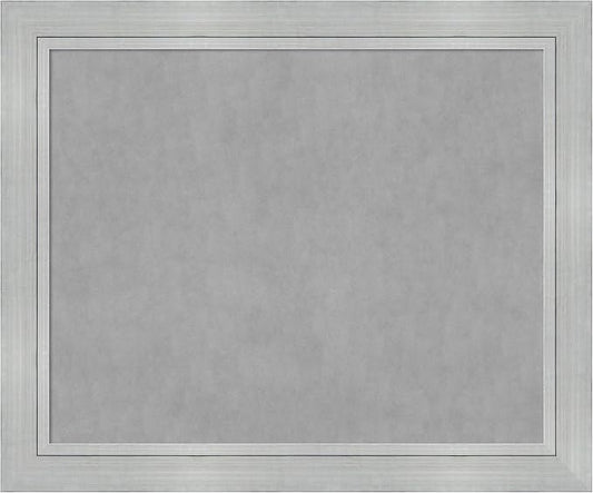 Amanti Art Silver Framed Magnetic Board 39x47 X-Large Vision Board by AmantiArt