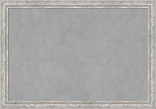 Amanti Art Silver Framed Magnetic Board 27x39 Large Vision Board by AmantiArt