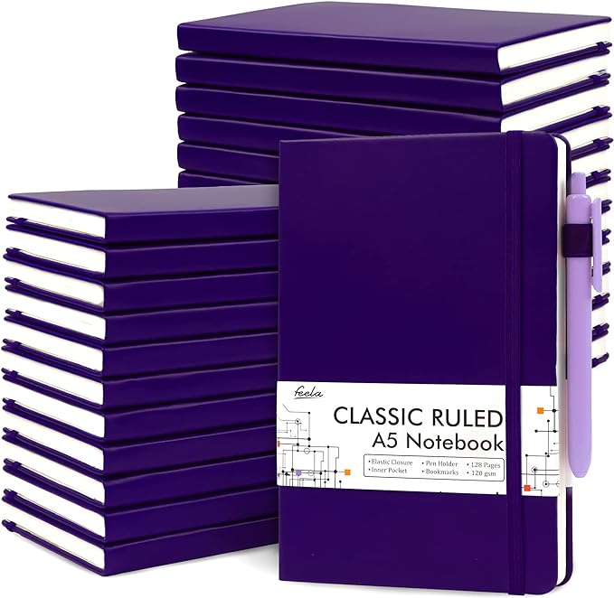 feela 24 Pack Journal Notebook Bulk by feela